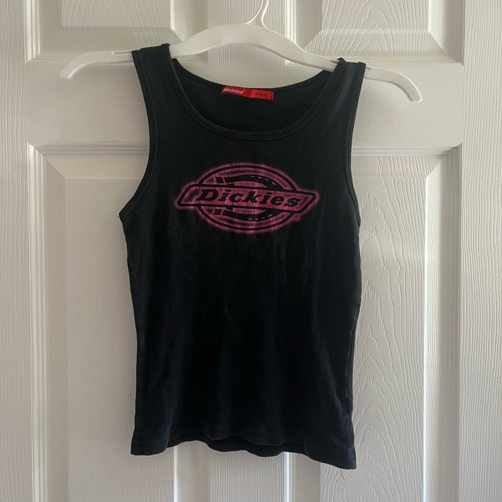 DICKIES black and pink tank